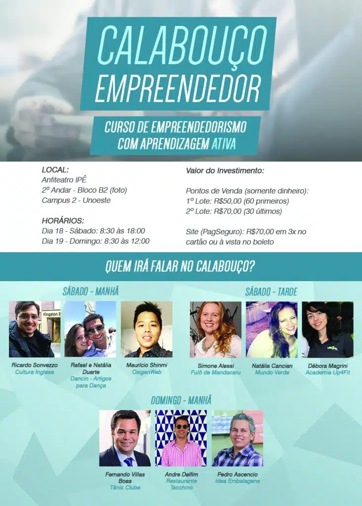 Calabouço Empreendedor 5 flyer_frente