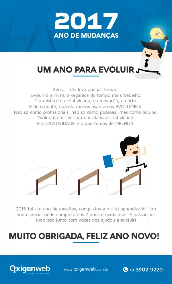 2017 ano de mudanças 3 o2 2017 -