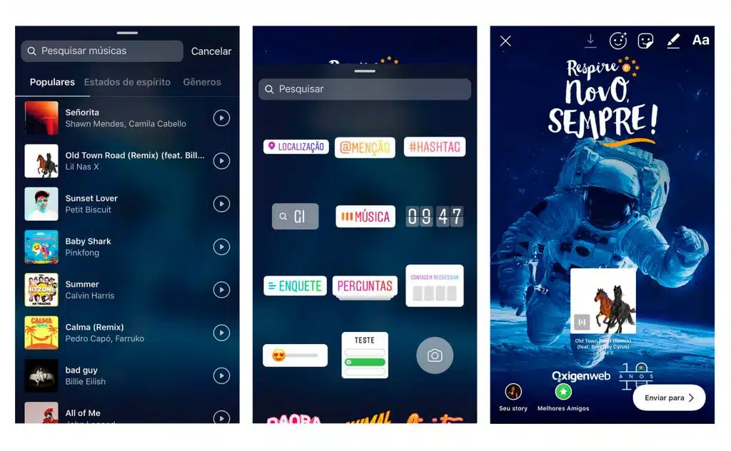 Música nos Stories: Novo recurso para Instagram 1 música nos stories do instagram