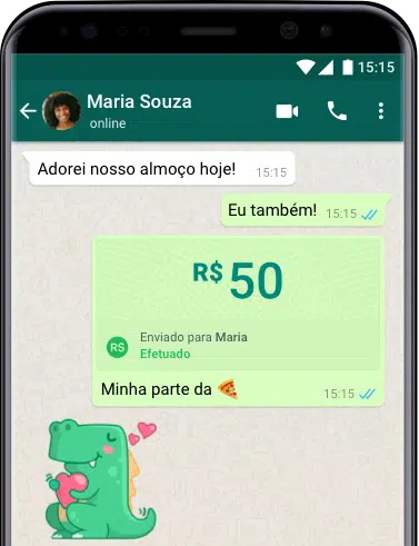 WhatsApp Pay: nova função permite transferência de dinheiro 1 whatsapp pay pagamentos -